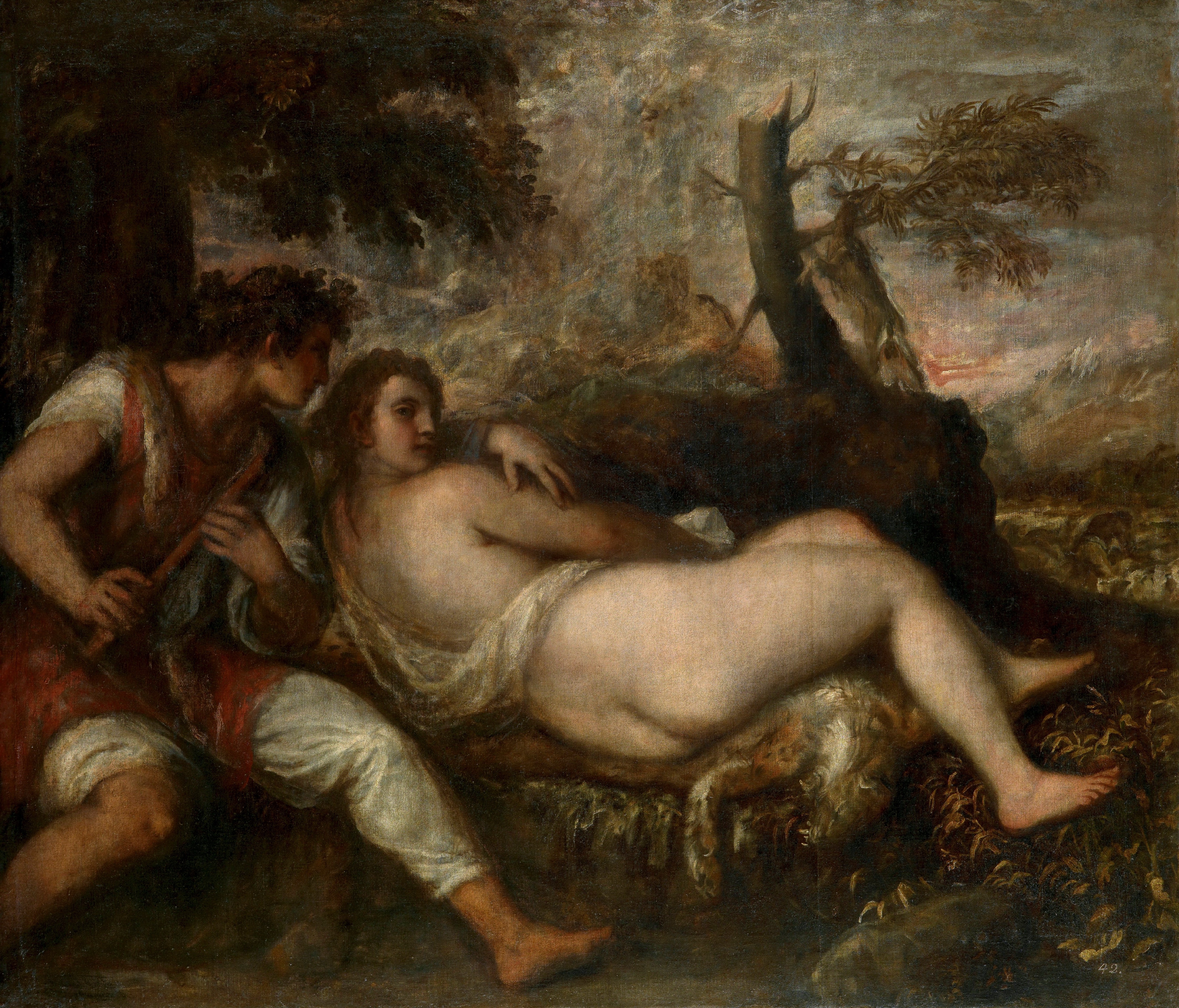 Nymph and Shepherd